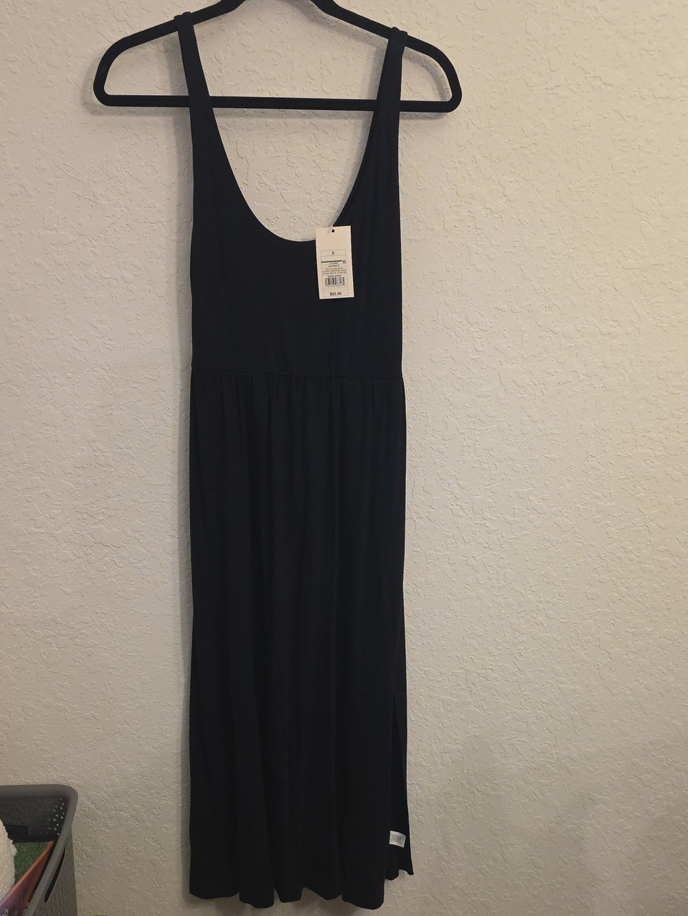 Target Black Scoop-Neck Maxi Dress